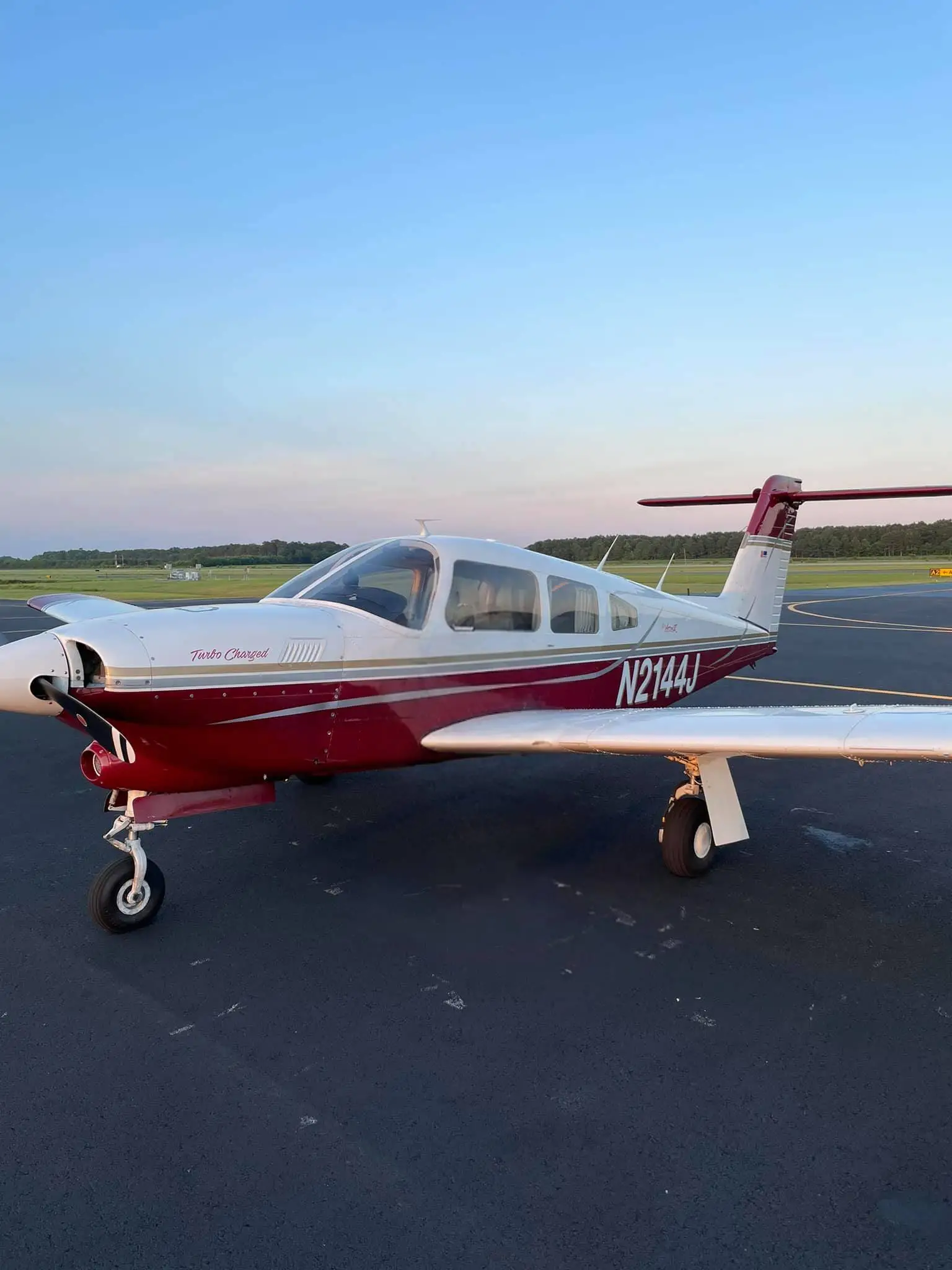 Piper aircraft at M2A Aviation Academy ready for Atlanta students