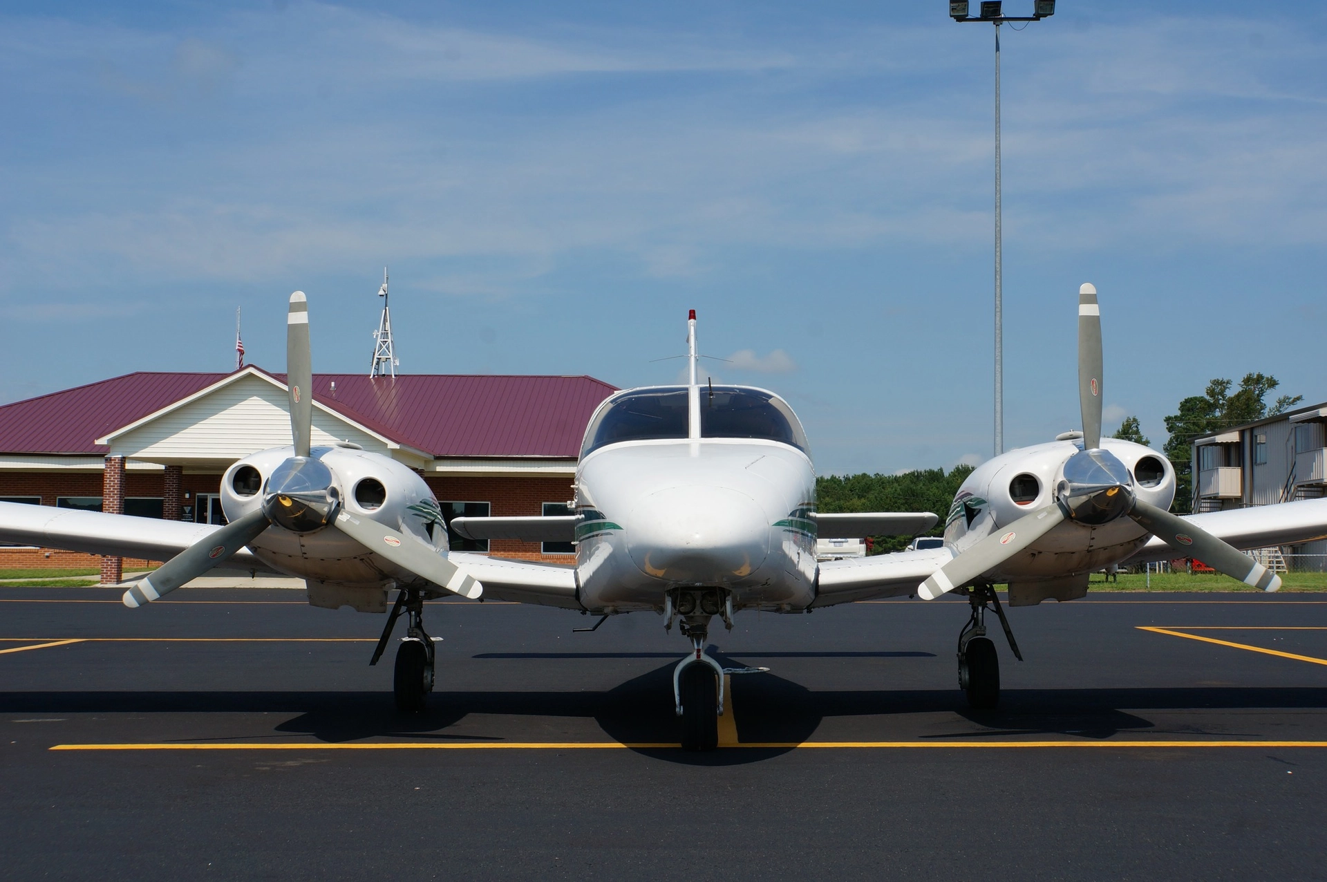 M2A Aviation Academy aircraft at Wayne Executive Jetport, Pikeville, NC
