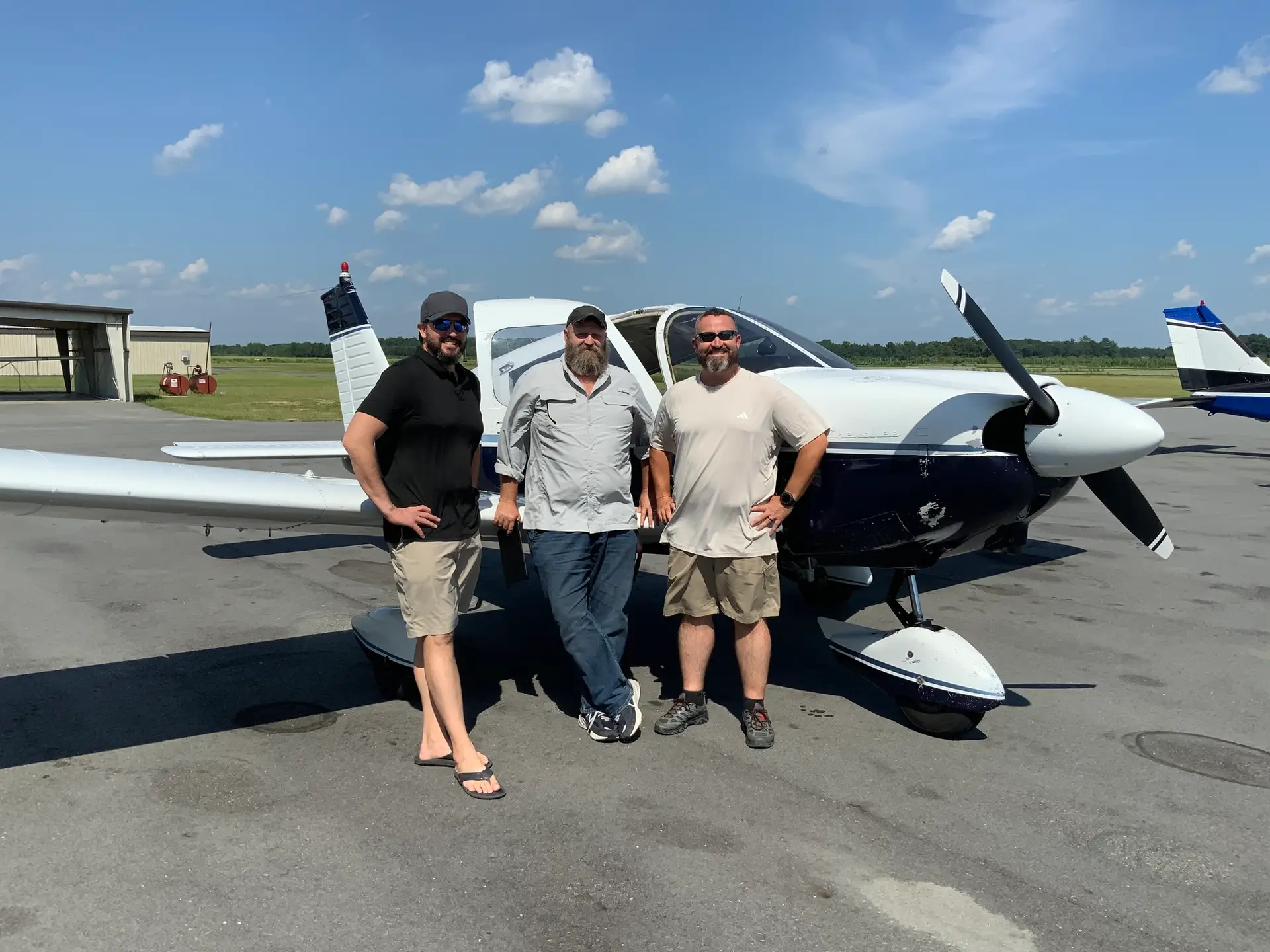 Flying over Goldsboro