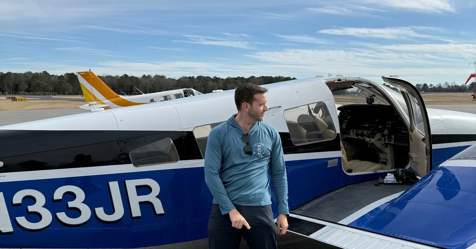 CFII student at M2A Aviation Academy