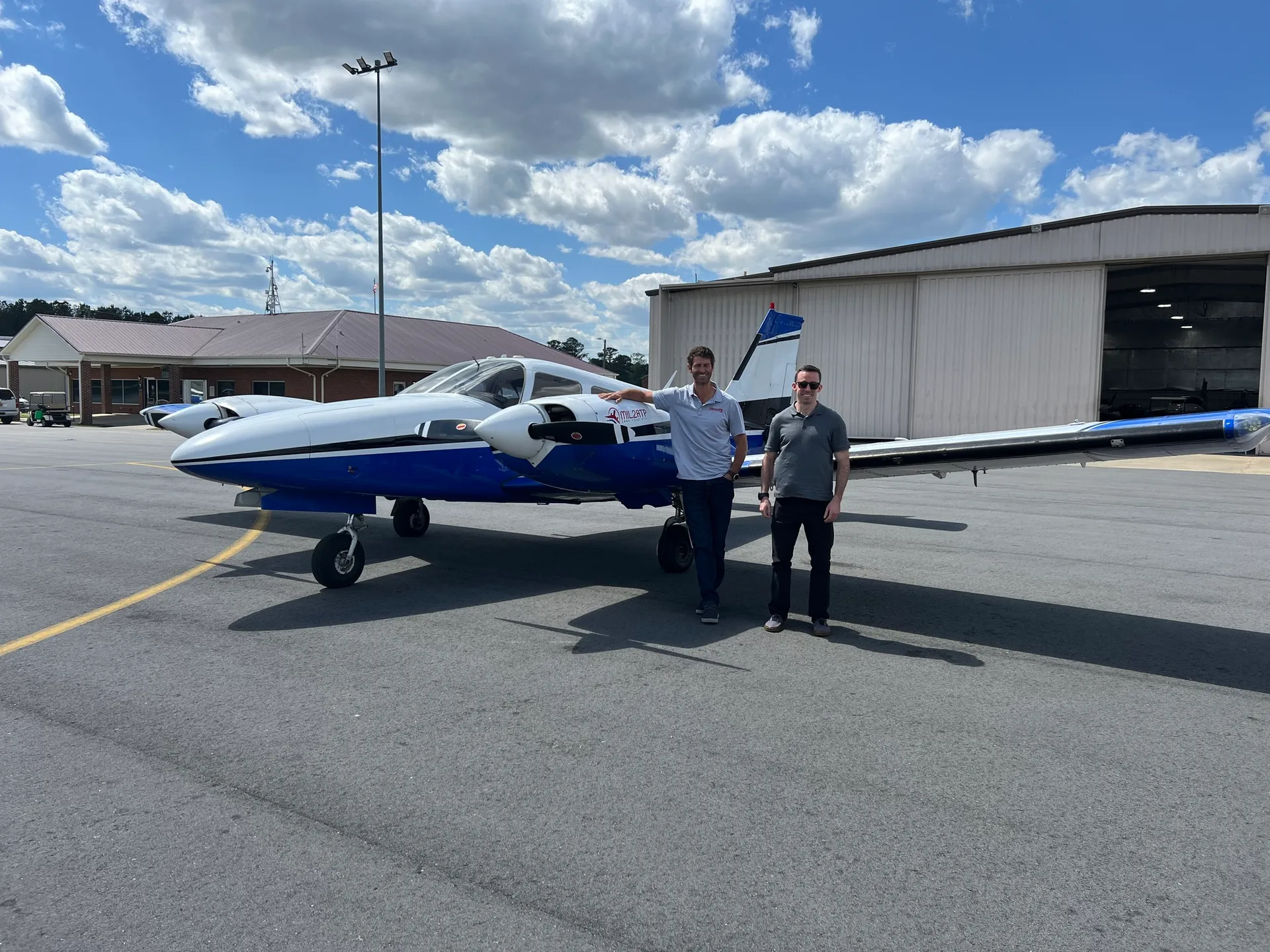 M2A Aviation Academy multi-engine aircraft training for Greensboro and KSIF pilots