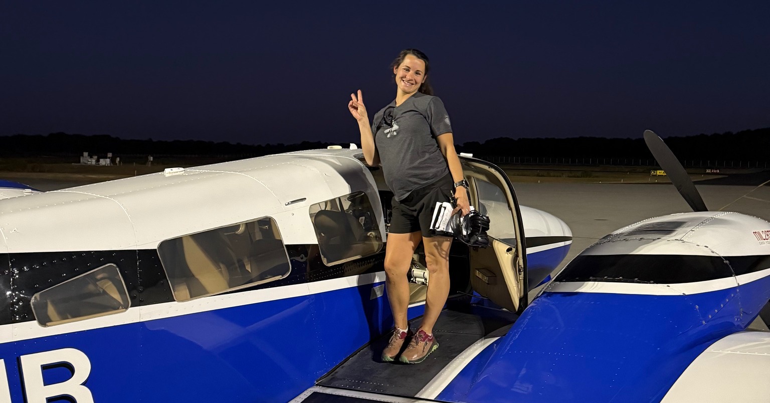 Certified flight instructor student at M2A Aviation Academy in Goldsboro, NC